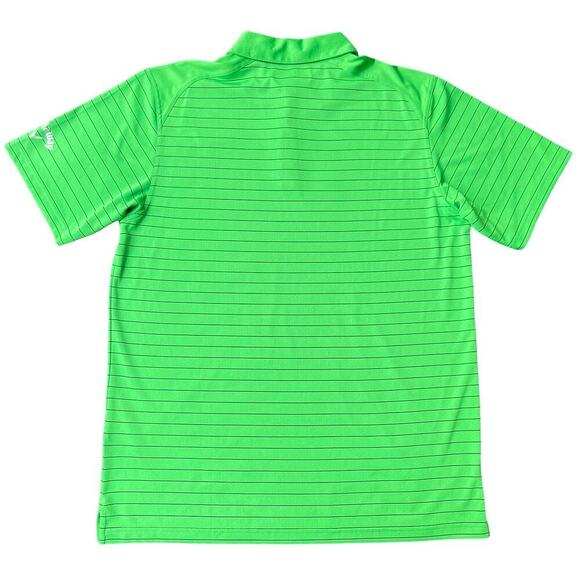 Callaway Green Striped Opti-Dri Men's Golf Polo Shirt - XL - Picture 3 of 10